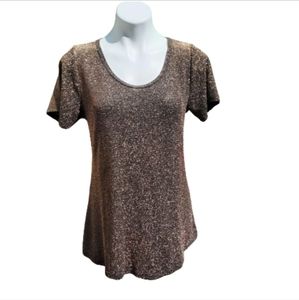 LuLaRoe gold Classic T Med Elegant Collection